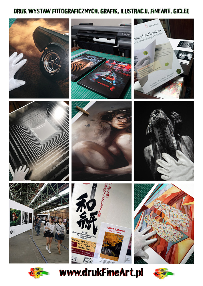 Druk w pracowni drukfineart.pl na Śląsku oraz kalibracja monitorów Druk w pracowni drukfineart.pl na Śląsku